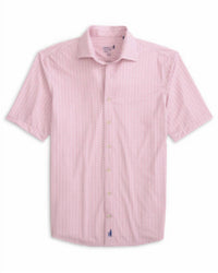 JOHNNIE-O Caspian Shirt in white - men's shirt - detail view