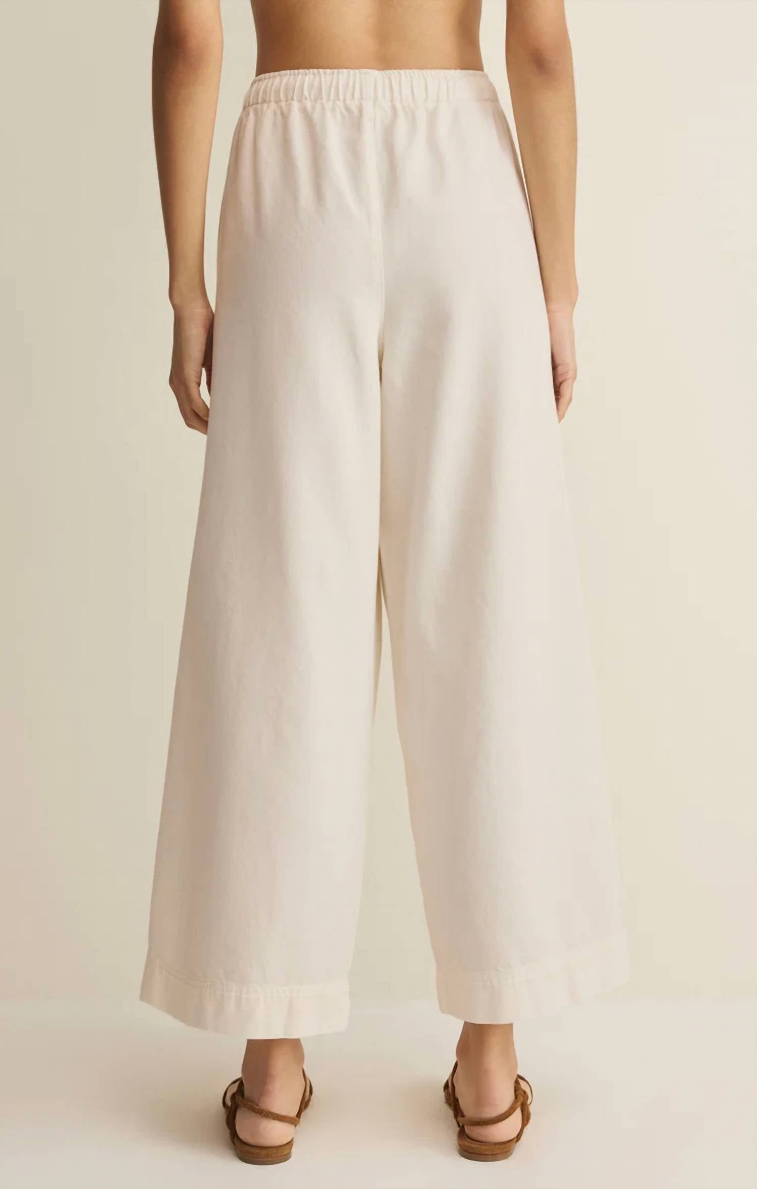 Z Supply - Daycation Twill Wide Leg Utility Pants