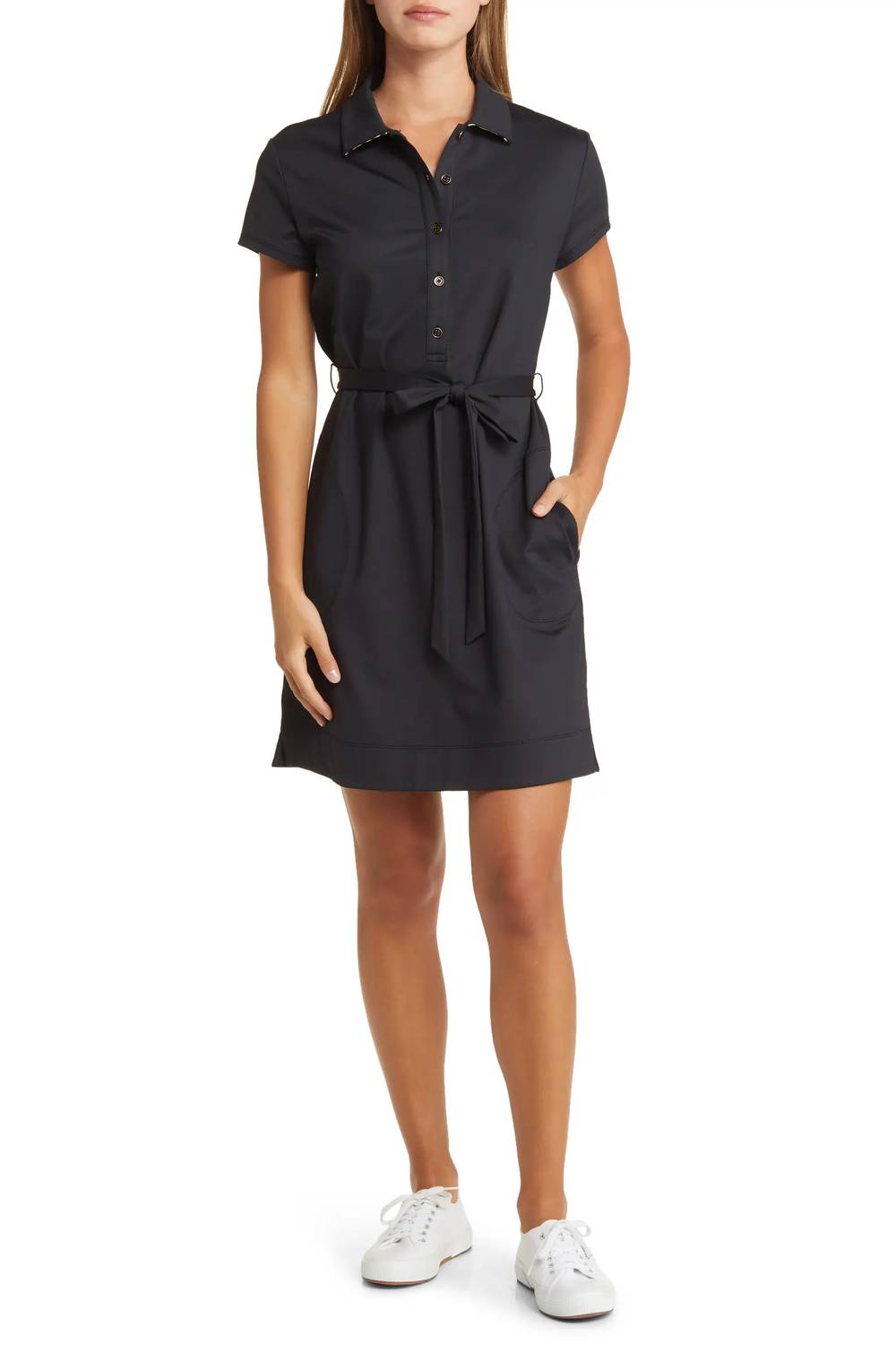 Tommy Bahama - Aubrey Lovely Leo Belted Shirtdress