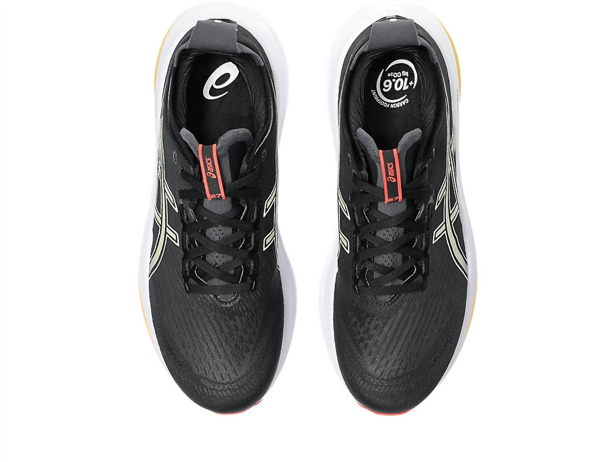 ASICS Men's Gel-nimbus 27 Running Shoes in black khaki - men's shoe - view 5