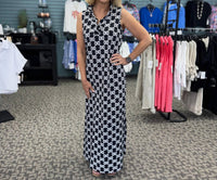 Lulu-B - Ruffle Sleeveless Maxi Dress - Plus