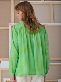 Mii Collection Nathalie Shirt in vert anemone - women's shirt - detail view
