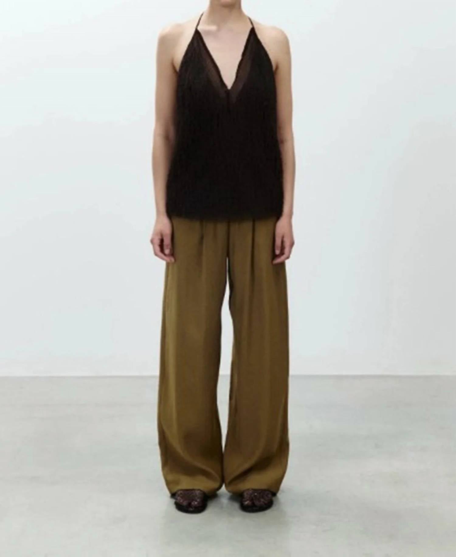 Alysi - Wide Pull On Trousers
