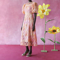 CELiA B Samphire Dress in pink multi - women's dress