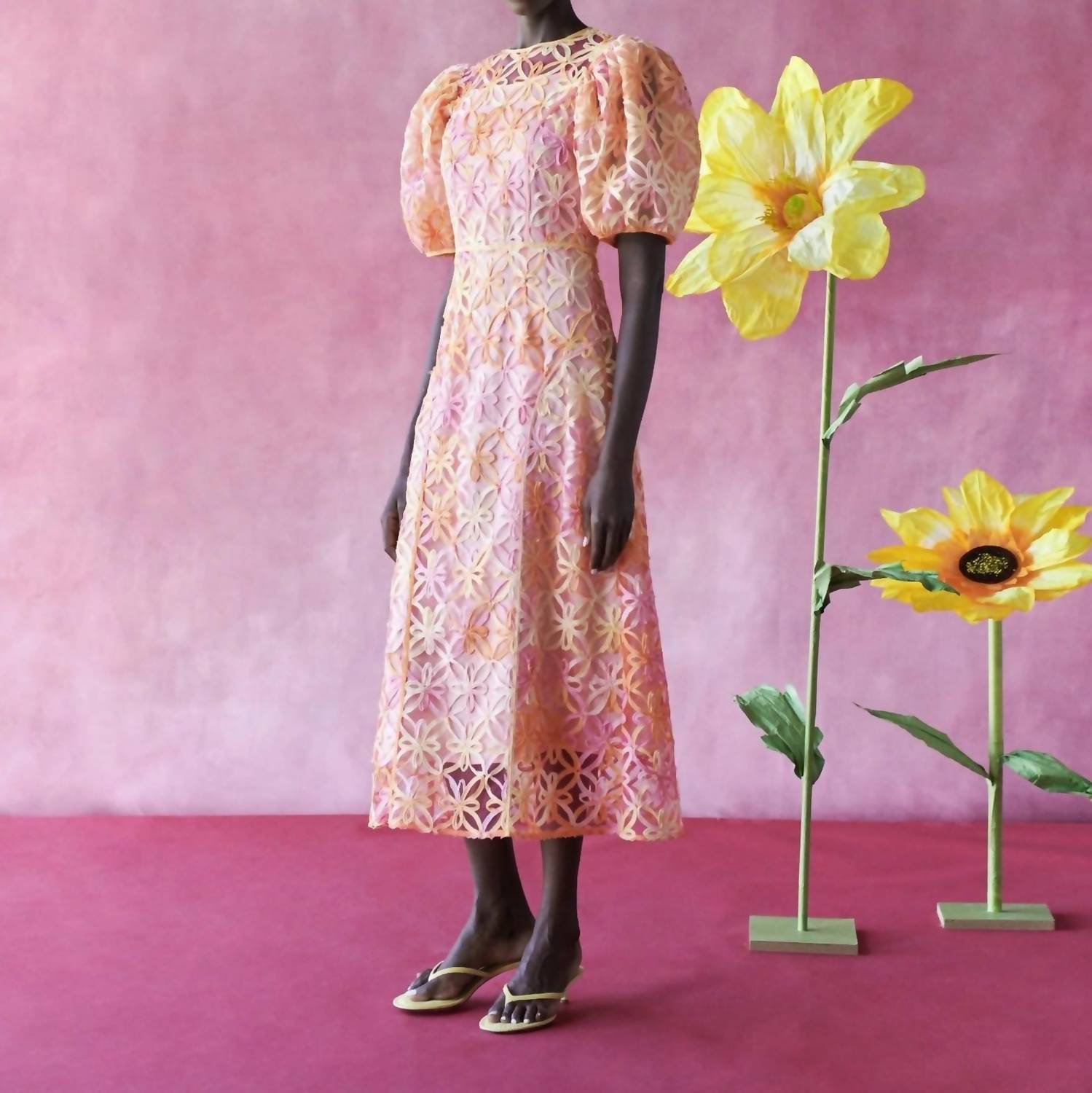 CELiA B Samphire Dress in pink multi - women's dress