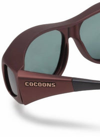 Cocoons - Unisex Slim Line M Polarized Fitover Sunglasses