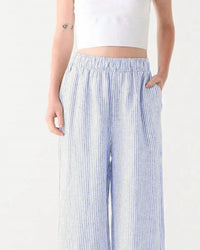 Dex - Elastic Waist Wide Leg Pant