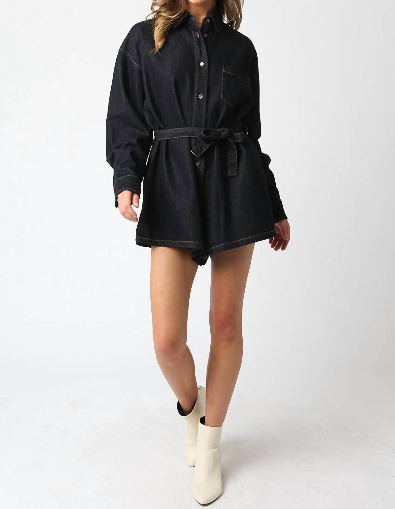 Olivaceous - Off Duty Romper