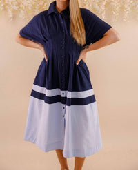 Umgee - Taytum Color Block Dress