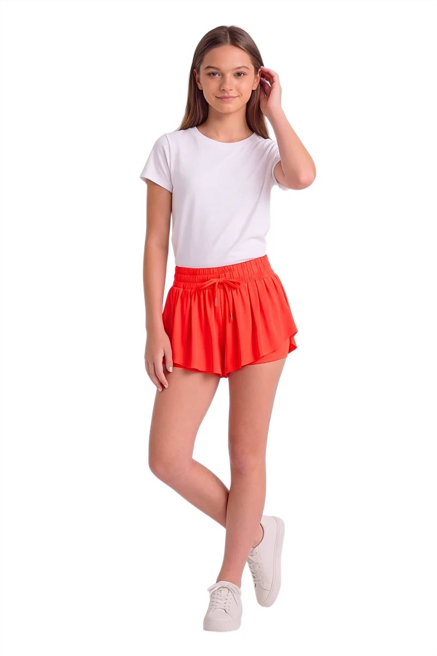Tractr - Girls Butterfly Shorts