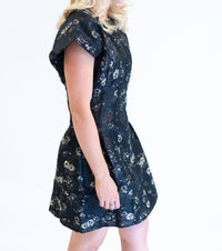 Thml - Short Sleeve Floral Mini Dress