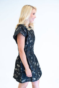 Thml - Short Sleeve Floral Mini Dress