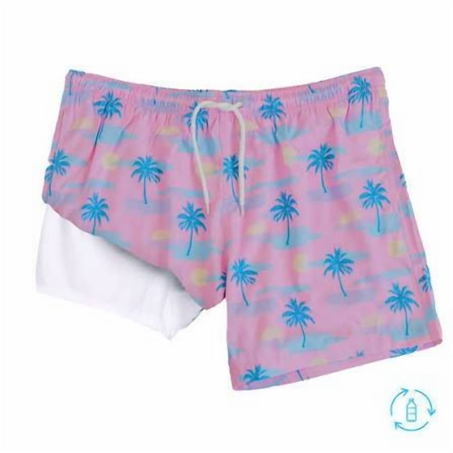 Bermies - Kids Sunset Palms Shorts