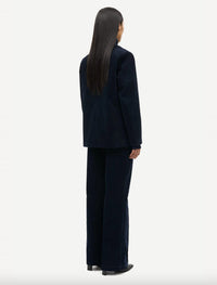 SAMSOE Saramony Corduroy Blazer in salute - women's jacket - detail view