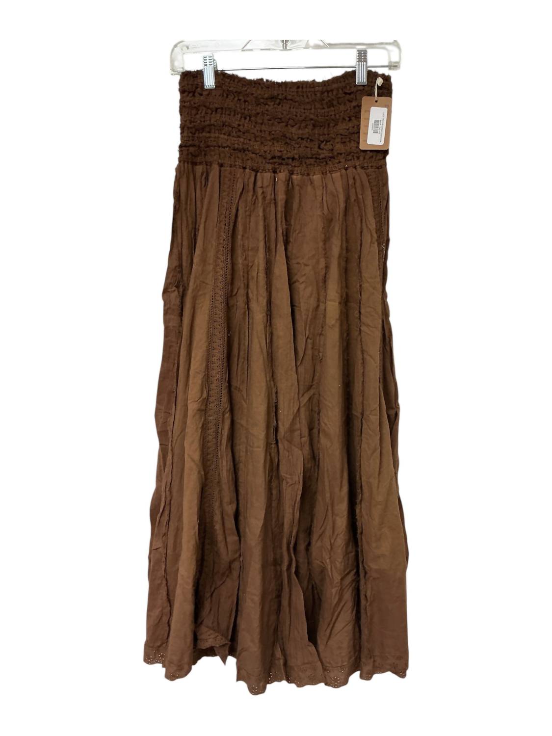 Namsar Women's Lace Patches Pant in brown - women's pants