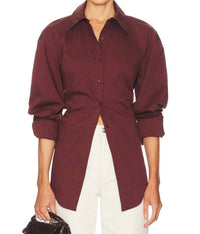 Simon Miller - Loch Poplin Button Up Shirt