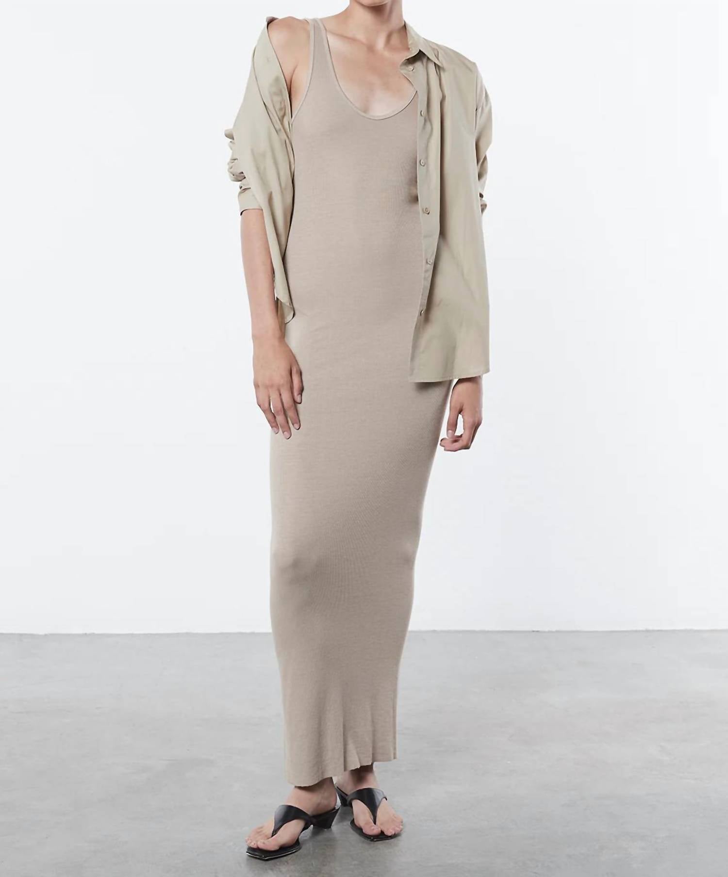 Enza Costa - Stretch Silk Knit Maxi Dress