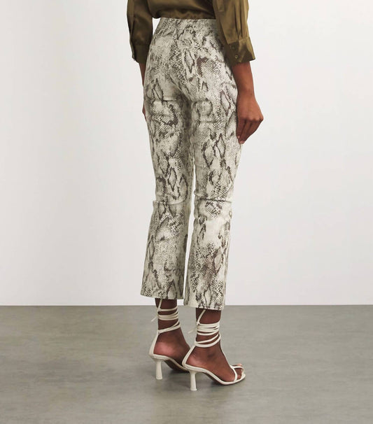 L'Agence - Tati High Rise Crop Micro Boot Pants