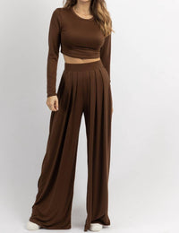 Win Win Apparel - Butter Soft Palazzo Pant Set