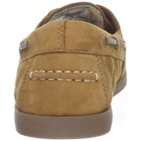 Sebago Women's Coast Two Eye Quilted Boat Shoes in wheat - women's flats - view 4