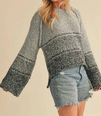 AEMI + CO Fraya Wide Sleeves Sweater - women's sweater - view 4