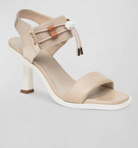 Nerogiardini - Women's Bungee Leather Dress Sandals