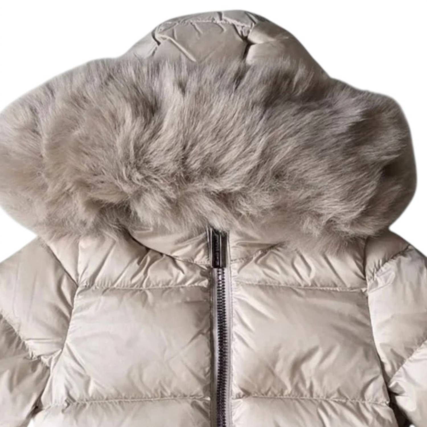 Colmar - Baby's Down Coat With Fur Trim
