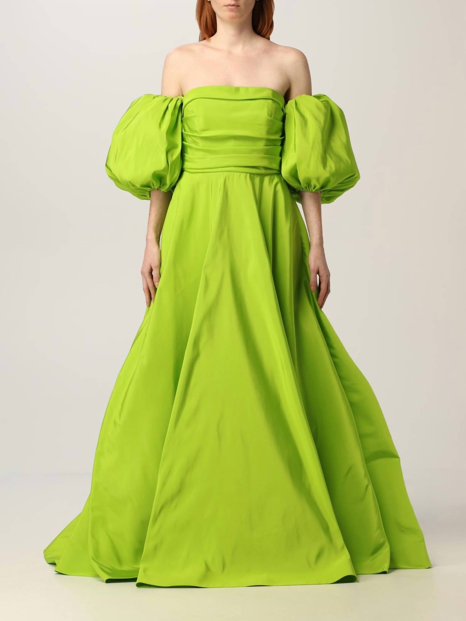 Valentino - Silk Faille Long Dress