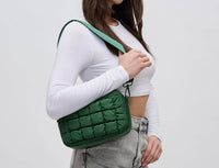 Sol And Selene - Women's Inspiration Quilted Nylon Crossbody Bag