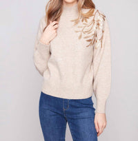 Charlie B - Mock Neck Sweater