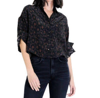 Karina Grimaldi - Animal Malaga Print Shirt