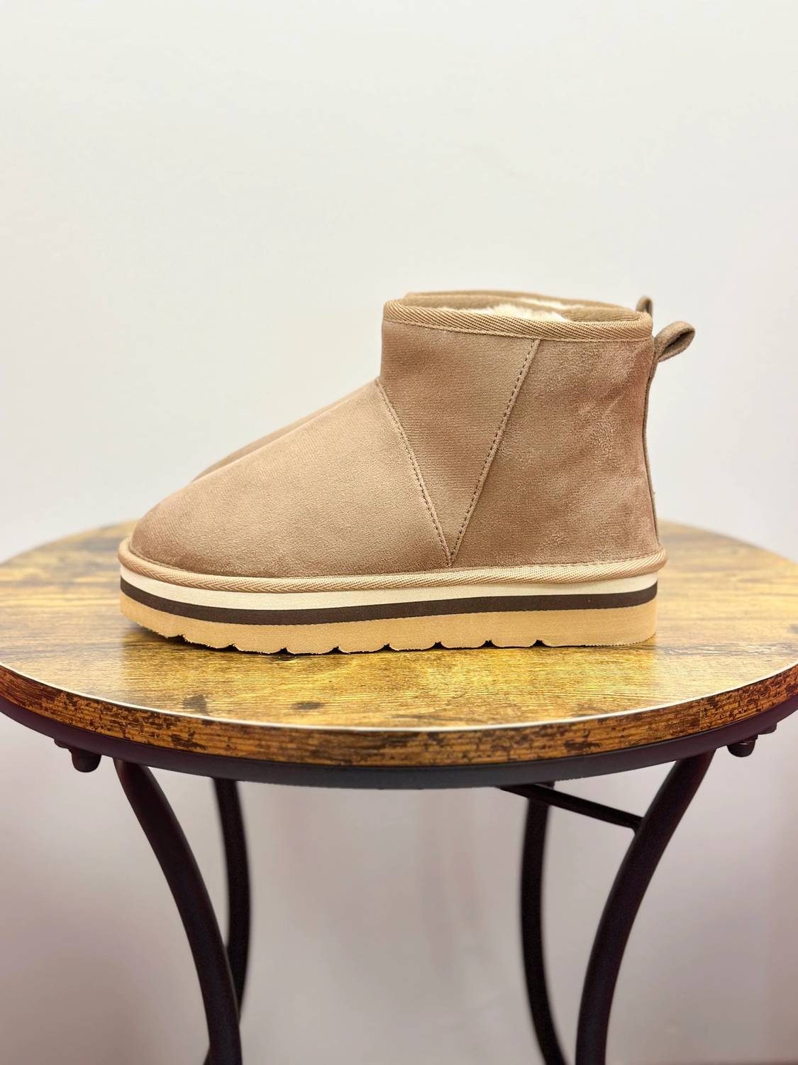 Olem - Women's Suede Platform Boots
