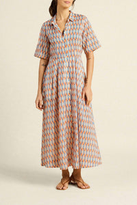 Trovata - Aster Cuffable Short Sleeves Dress