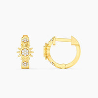 Ella Stein - Women's Star Of The Show Huggie Earrings
