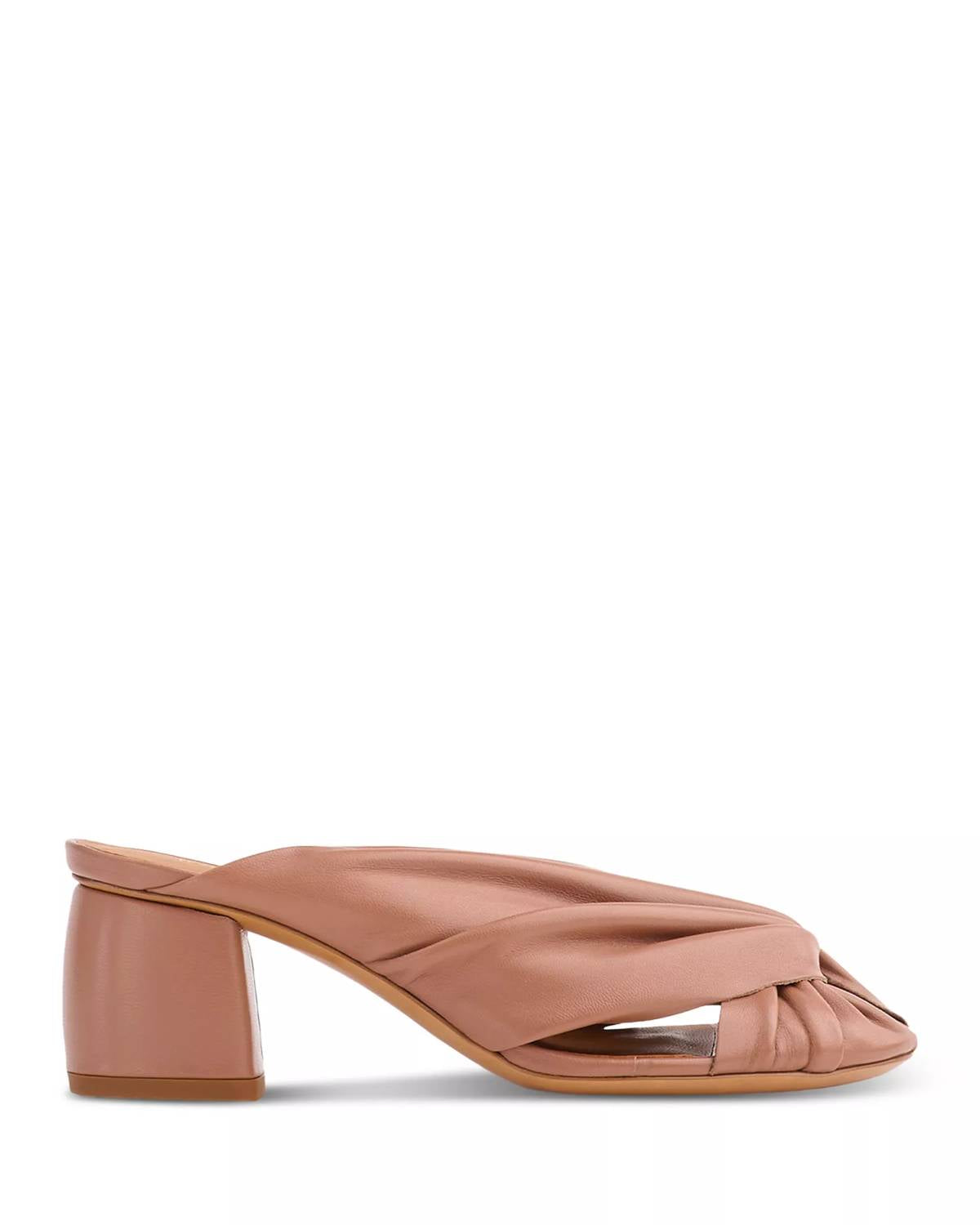 Forte Forte - Women's Crossover Leather Block Heel Sandals
