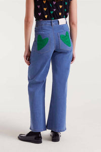 Compania Fantastica - Heart Patch Pocket Denim