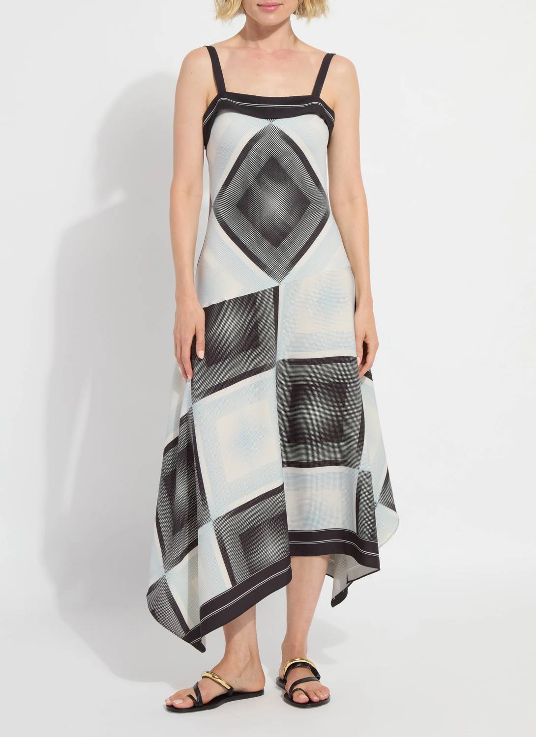Lysse - Sarai Handkerchief Asymmetric Dress