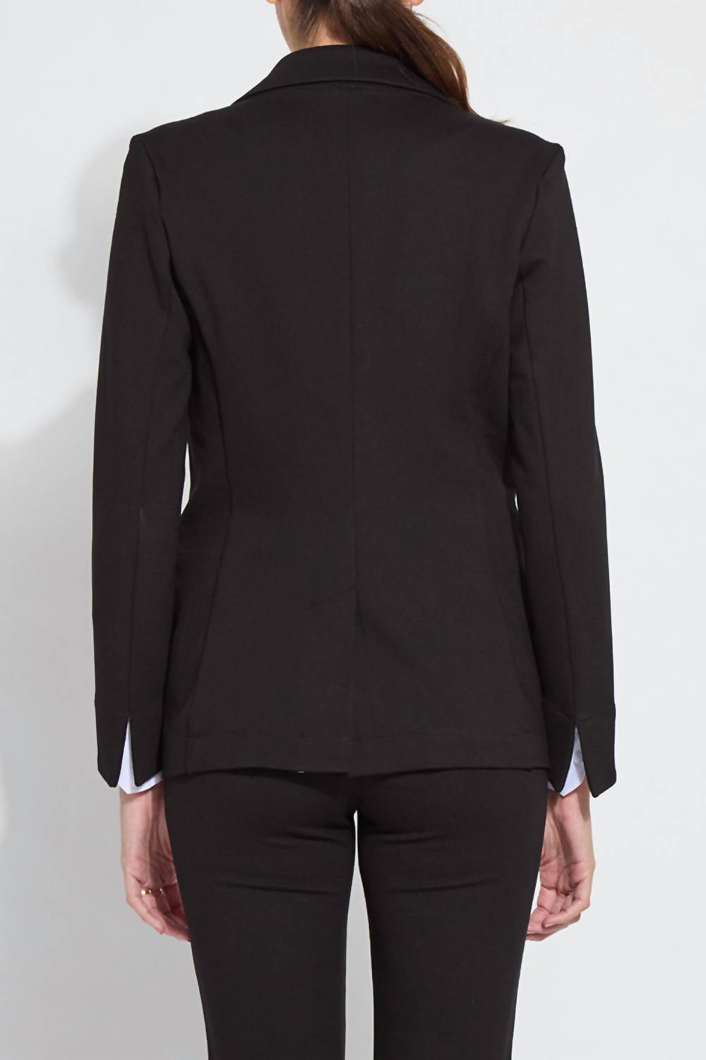 Lysse Women's Essential Ponte Blazer in black - women's jacket - view 4