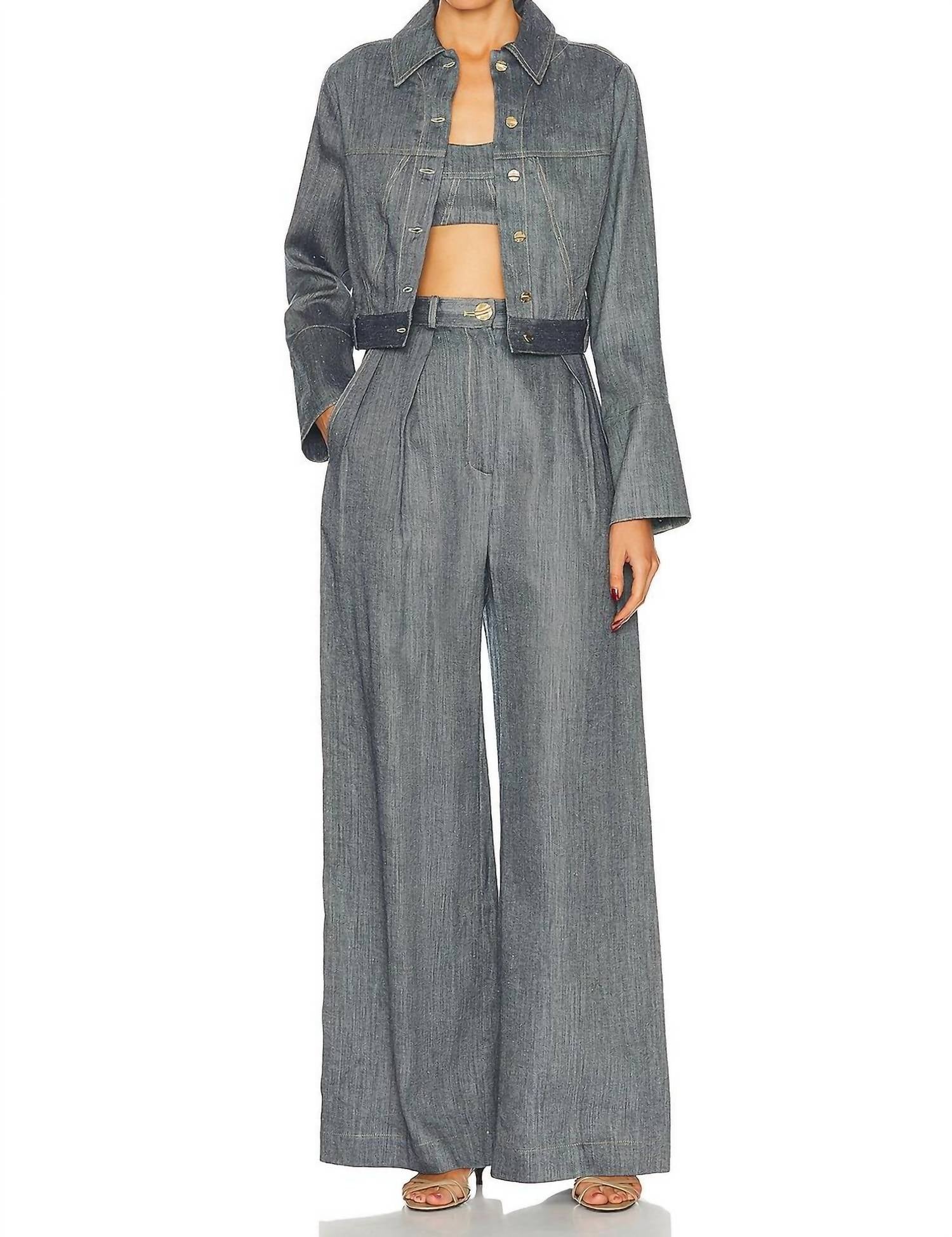 Matthew Bruch - Button Up Denim Jacket