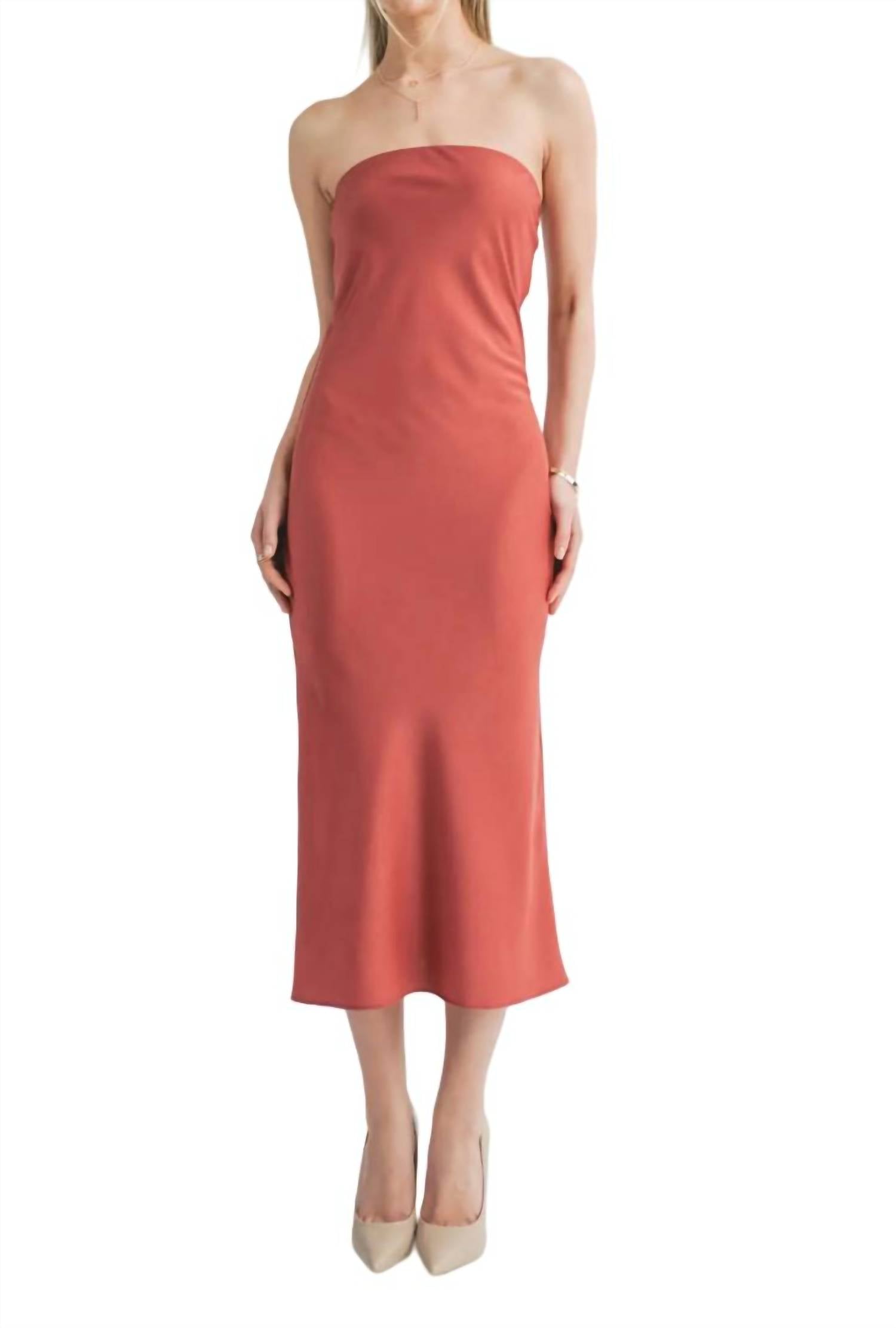Sage The Label - Jess Tube Midi Dress