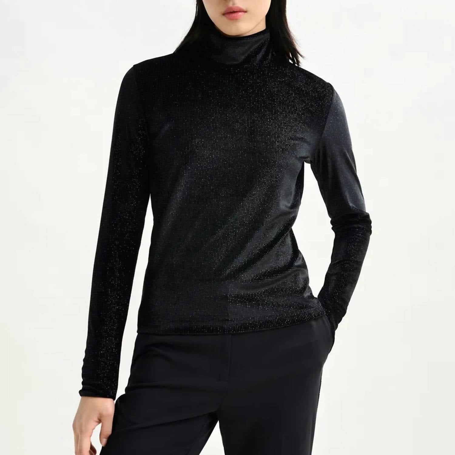 Essentiel Antwerp - Indienne Velvet Top