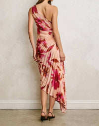 Dress Forum - Rose Bloom One Shoulder Dress