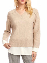 Karen Kane - Layered sweater