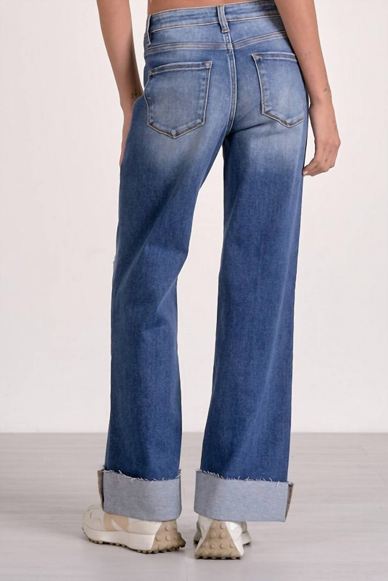 Elan - Jett Cuffed Bottom Jean