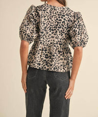 Mable - Peek A Bow Top