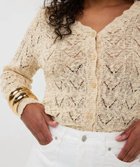 Esqualo - Fancy Knit Cardigan