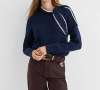 Sundayup - LOUVRE SCARF SWEATER