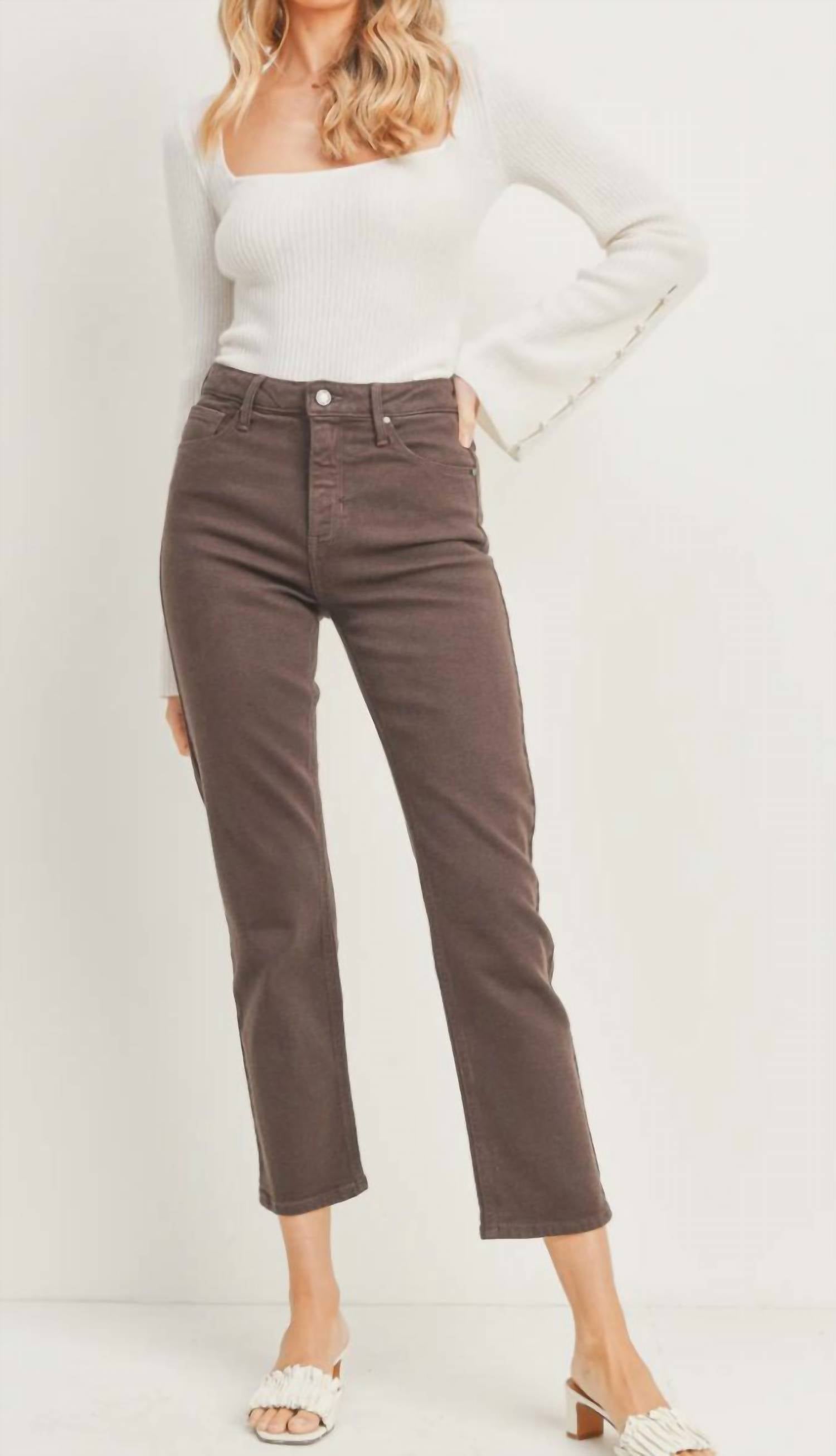 Just Black Denim - High Waisted Jean