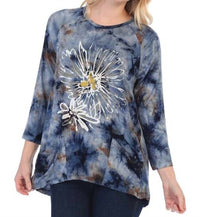 Jess & Jane - Tie Dye Patch Pocket Top