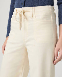 Paige - Ari Waistband Tie Jeans